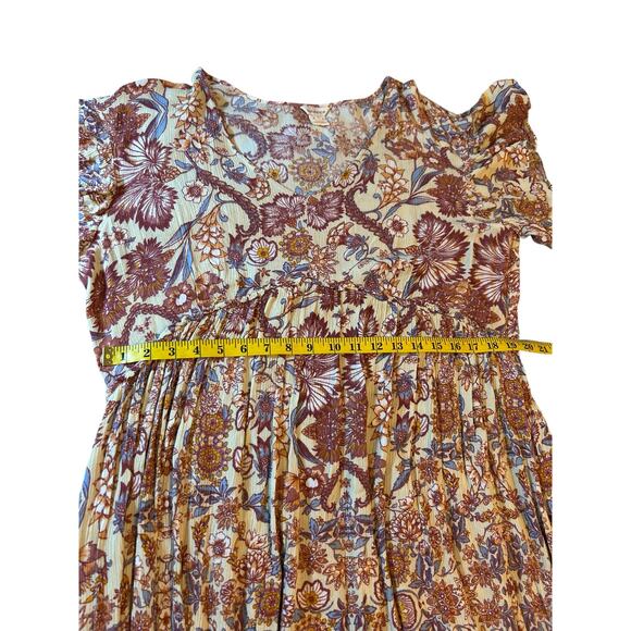 Sundance Boho Floral Dress - Size 16 - Picture 6 of 10